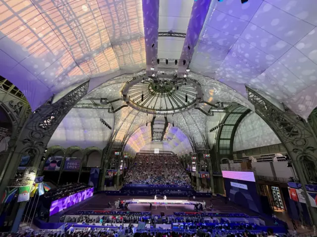 A view of the Grand Palais