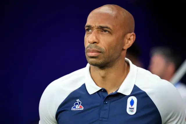 France's head coach Thierry Henry