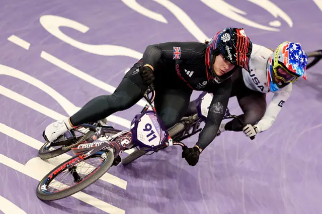 Bethany Shriever of Team Great Britain competes