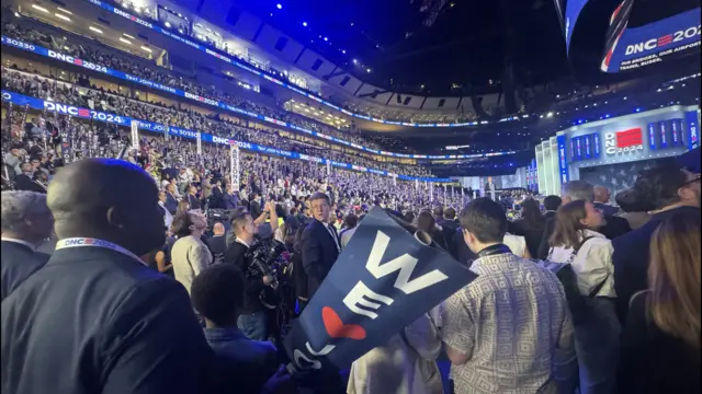 DNC crowd