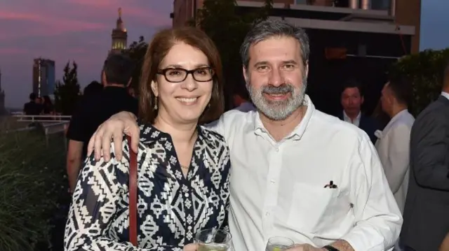 Nada Morvillo and Chris Morvillo pictured in New York in 2018