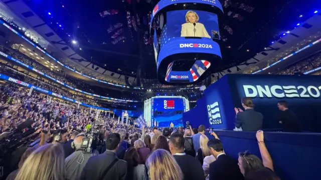 The DNC crowd