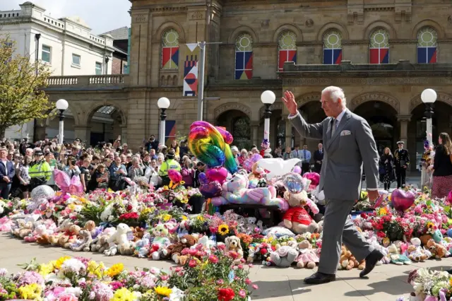 King Charles expressed his "sympathy and empathy" for the people of Southport when he travelled to meet survivors of the attack