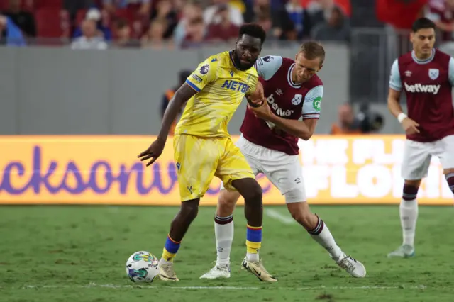 Odsonne Edouard and Thomas Soucek