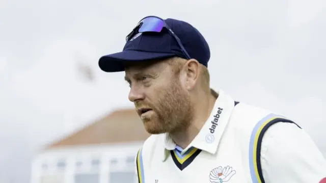 Yorkshire wicketkeeper Jonny Bairstow