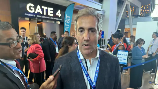 Michael Cohen at the DNC