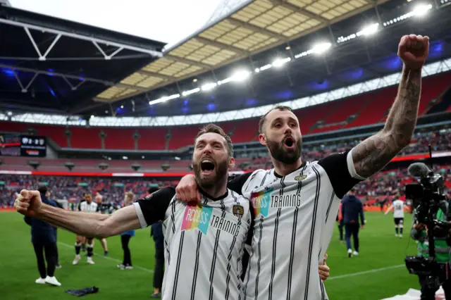 Notts County promoted at Wembley