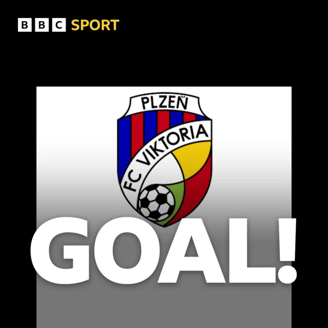 Viktoria Plzen goal graphic