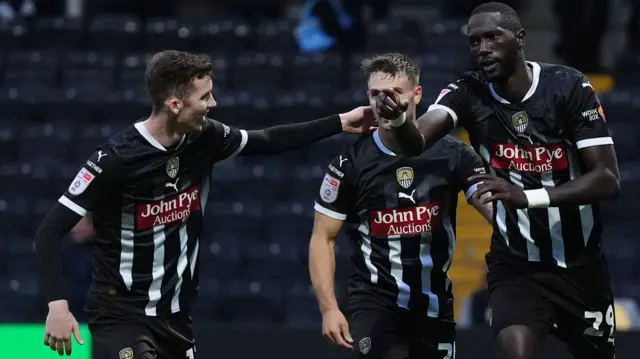 Notts County celebrate