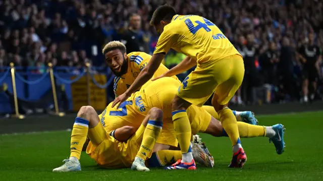 Leeds celebrate