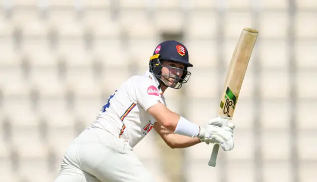 Dean Elgar in action for Essex