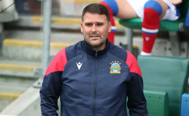 Linfield manager David Healy