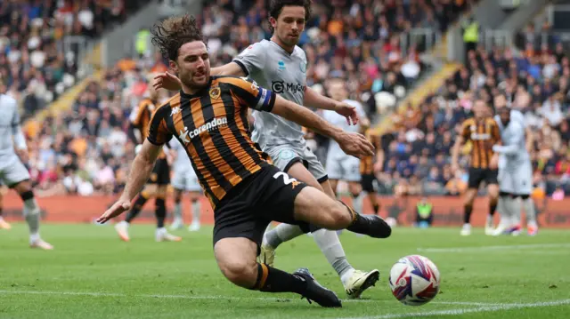 Hull v Millwall match action