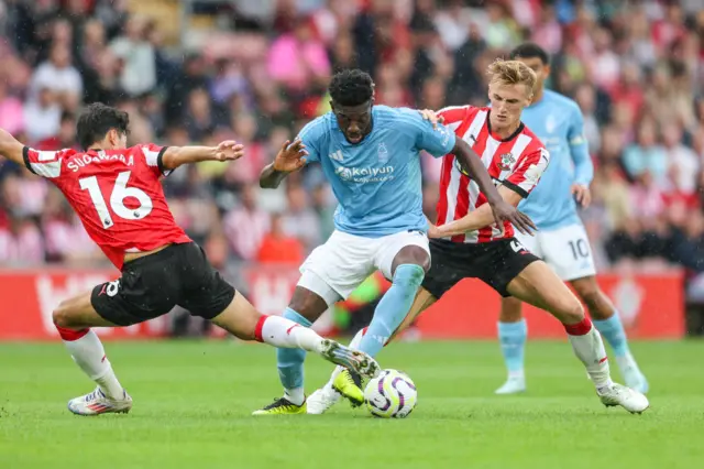 Southampton v Nottingham Forest