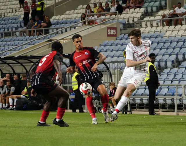 Larne led on Thursday night before the Imps hit back to win