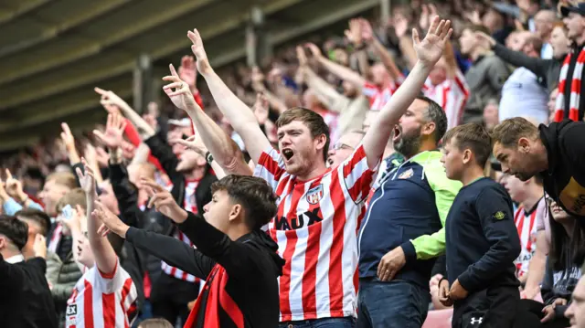 Happy Sunderland fans