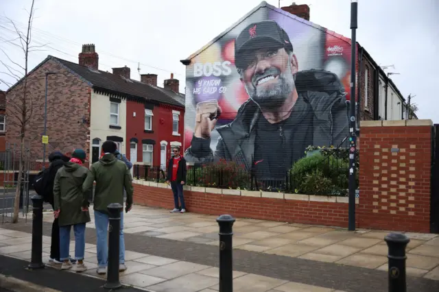 Jurgen Klopp mural