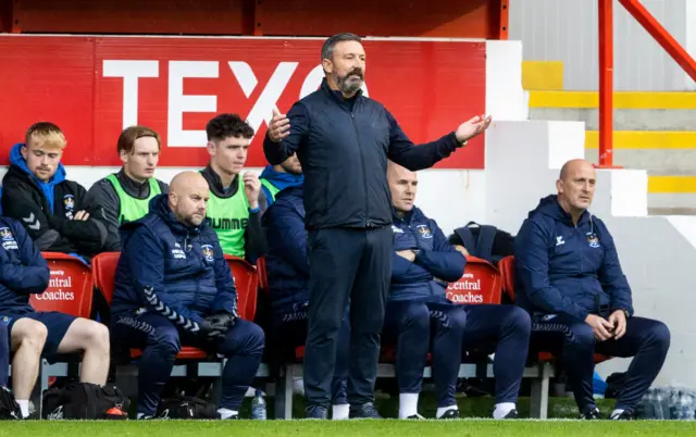 Kilmarnock manager Derek McInnes