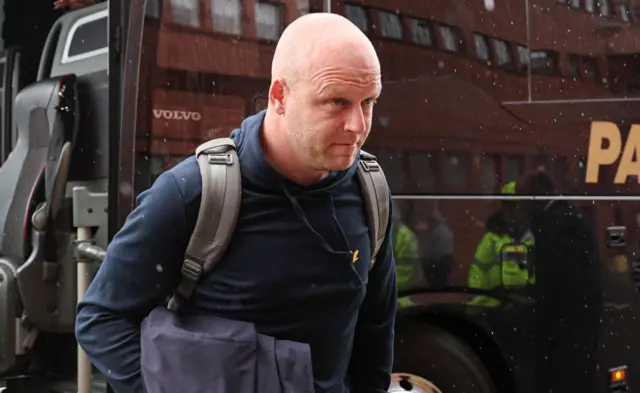 Hearts head coach Steven Naismith