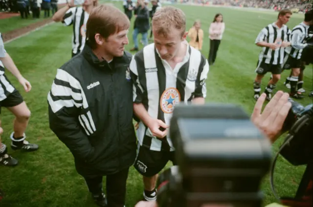 Kenny Dalglish and Alan Shearer