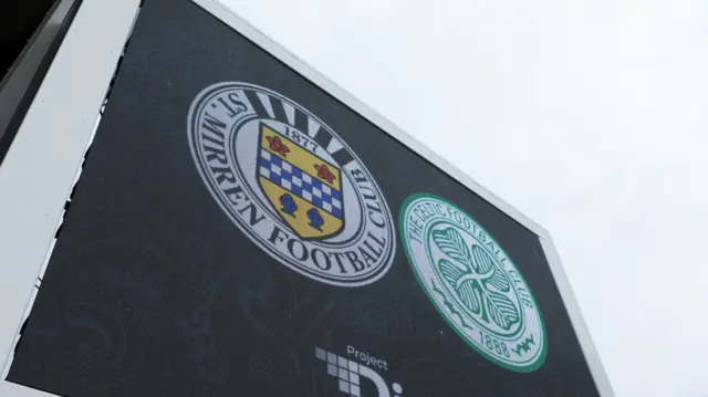 St Mirren and Celtic badges