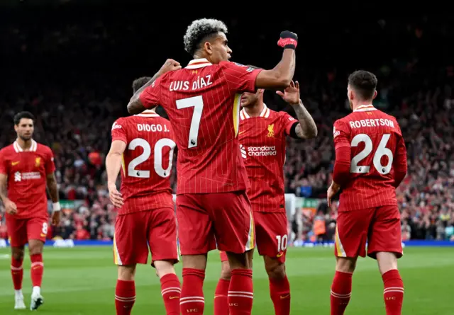 Liverpool celebrate