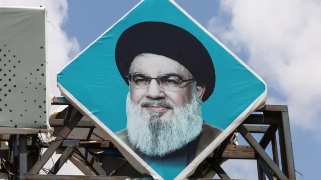 Hezbollah leader Hassan Nasrallah.