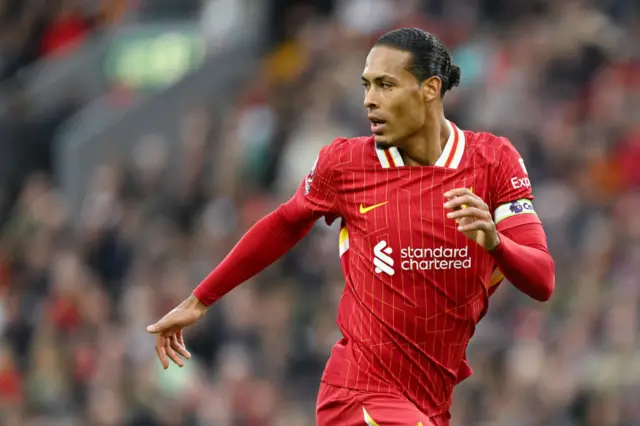 Liverpool captain Virgil van Dijk