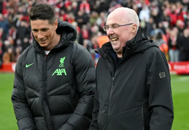 Fernando Torres and Sven-Göran Eriksson