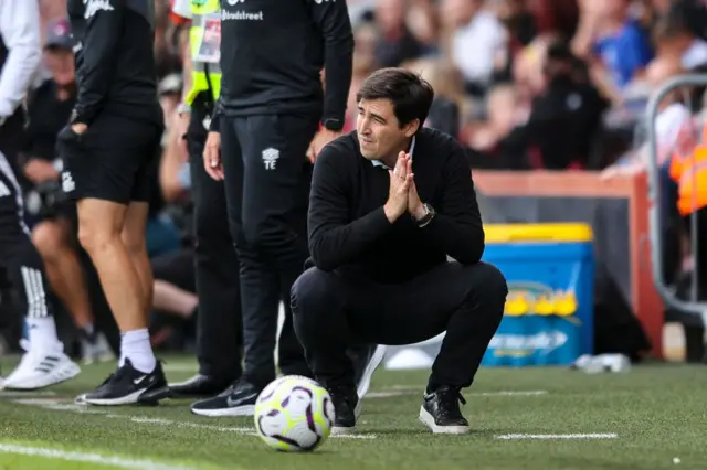 Bournemouth head coach Andoni Iraola