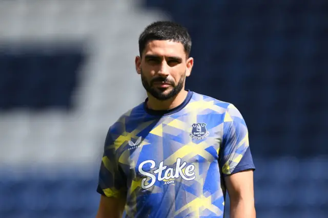 Everton striker Neal Maupay