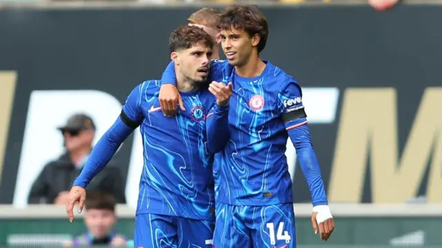 Joao Felix and Pedro Neto Chelsea