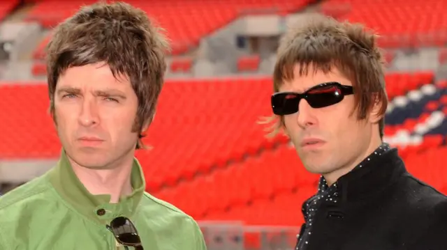 Liam and Noel Gallagher