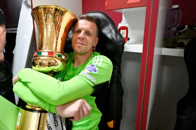 Former Arsenal and Juventus goalkeeper Wojciech Szczesny