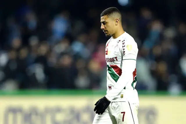 Andre of Fluminense reacts