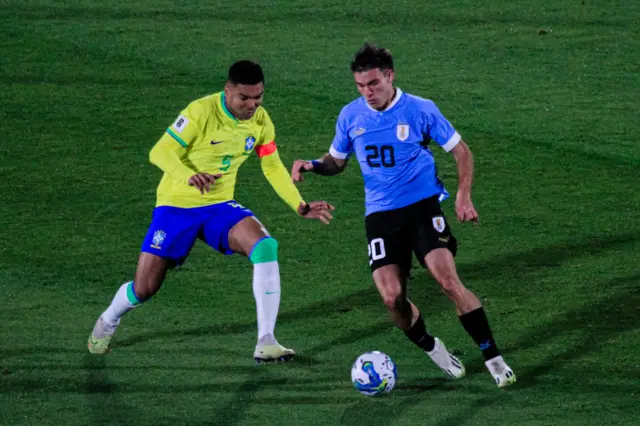 Casemiro and Manuel Ugarte