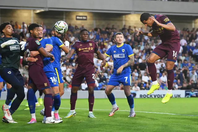 Ali Al-Hamadi of Ipswich Town scores his team's first goal