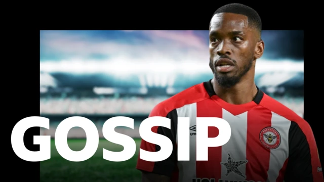 BBC Sport Gossip logo featuring Ivan Toney