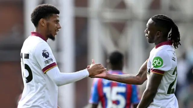 Aaron Wan-Bissaka and Jean-Clair Todibo