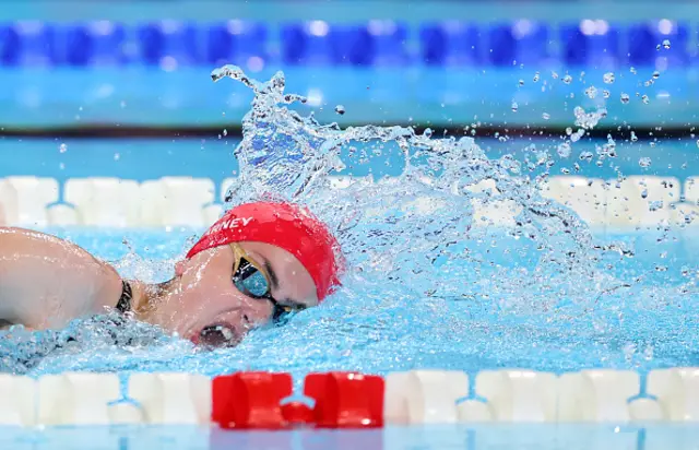 Tully Kearney of Team Great Britain competes