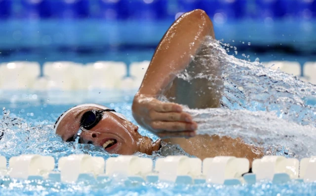 Zsofia Konkoly of Hungary in action