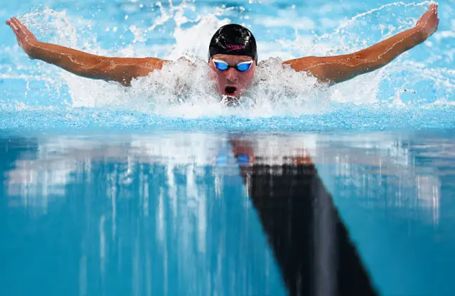 Gold medalist Neutral Paralympic Athletes' Ihar Boki competes