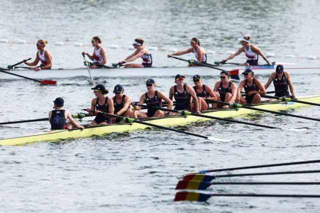 British women's eights rowing team