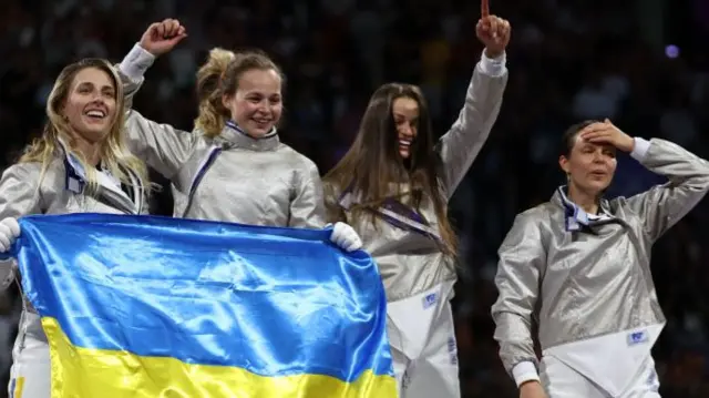 Ukraine fencing team