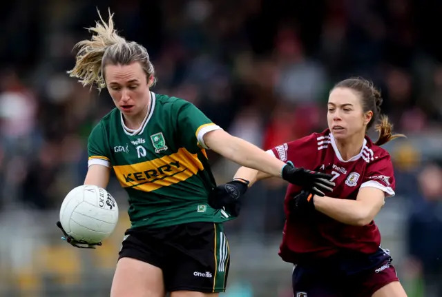 Kerry and Galway will contest the ladies senior decider at Croke Park