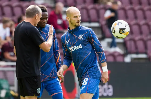 Rangers winger Vaclav Cerny