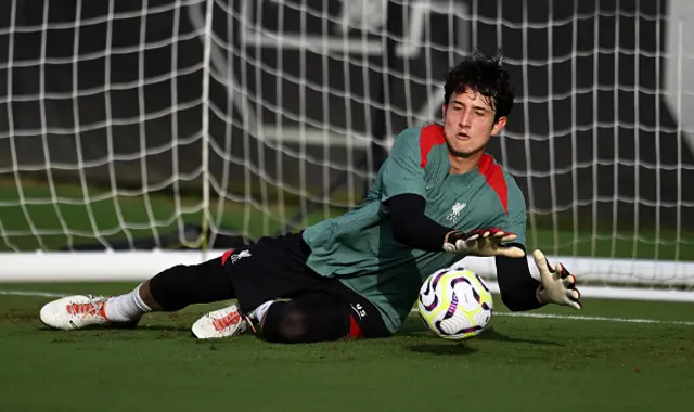 Marcelo Pitaluga of Liverpool during a pre-season