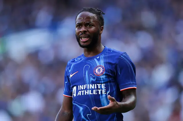 Raheem Sterling of Chelsea during the pre-season friendly