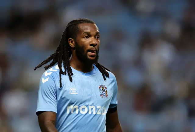 Kasey Palmer of Coventry City during the Pre-Season Friendly match between Coventry City and Everton