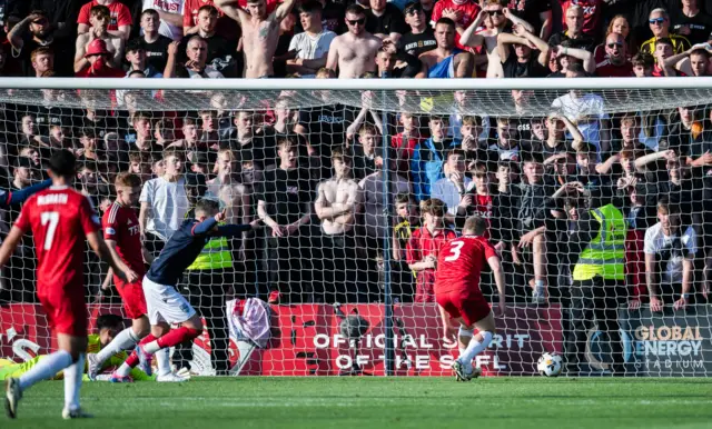 Ronan Hale disallowed goal